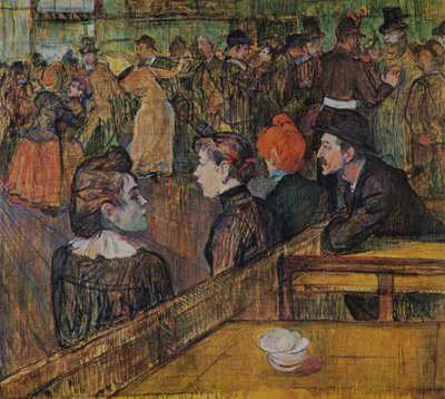 Ball at the Moulin de la Galette by Henri de Toulouse Lautrec